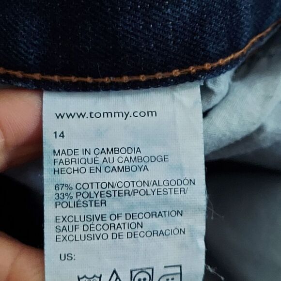 Tommy Hilfiger Rebel Skinny Jeans Size 14 - Picture 8 of 10